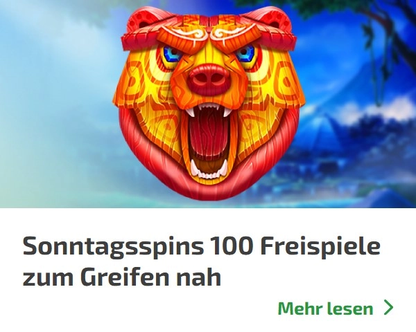 Bonus 100 Freispiele